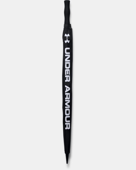 Parapluie de golf UA (toile simple), Black, pdpMainDesktop image number 0